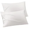 PiccoCasa Pure Cotton Pillowcases 2 Pcs Soft With Envelope King 20" X 36" -travel pillow shop 6257586 Isabelline