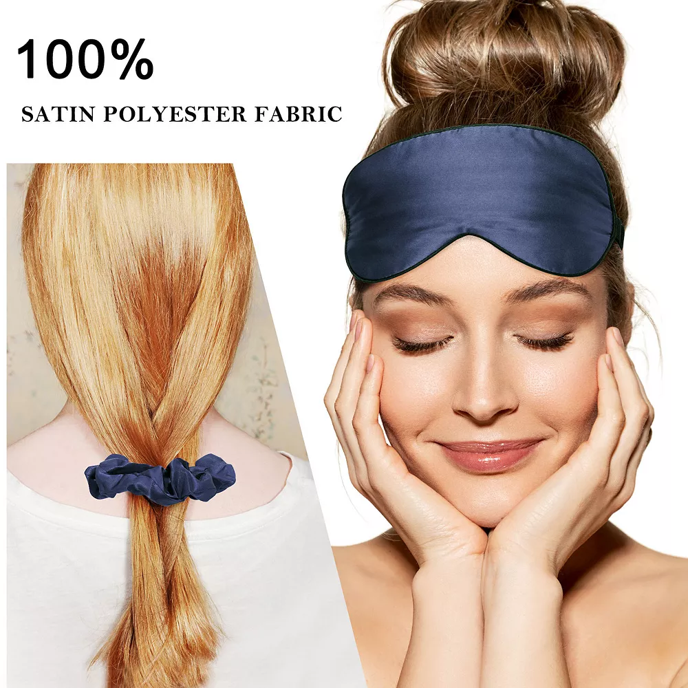 PiccoCasa Set Of 2 Satin Silk Pillowcase Soft Zipper Closure Standard 20" X 26" 4 PiccoCasa Set Of 2 Satin Silk Pillowcase Soft Zipper Closure Standard 20" X 26" - Image 2