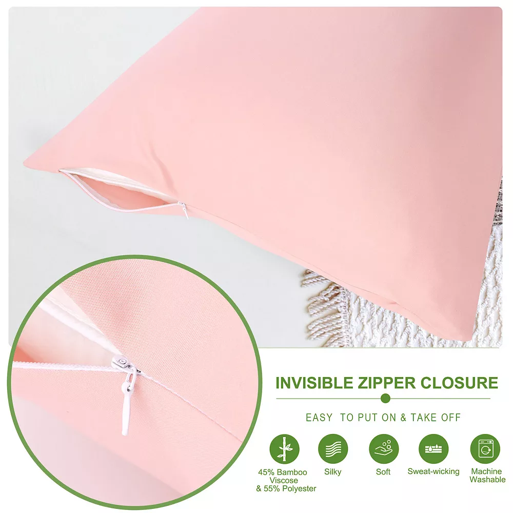 PiccoCasa Body Pillowcases 1Pc, Breathable With Zipper 20" X 54" 6 PiccoCasa Body Pillowcases 1Pc, Breathable With Zipper 20" X 54" - Image 4