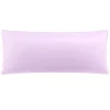 PiccoCasa Luxury Breathable Body Pillowcases With Zipper 20" X 48" -travel pillow shop 6257598 Wisteria