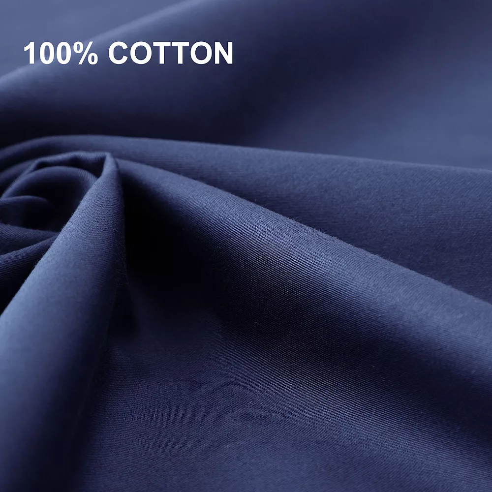 PiccoCasa 100% Cotton Pillowcases Set Of 2 With Envelope Closure Queen 20" X 30" 6 PiccoCasa 100% Cotton Pillowcases Set Of 2 With Envelope Closure Queen 20" X 30" - Image 4