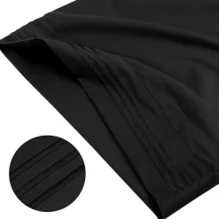 PiccoCasa Microfiber Body Pillowcases With Embroidery Envelop Closure 20" X 54" -travel pillow shop 6257613 ALT2