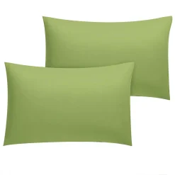 PiccoCasa Soft 2pcs Pillow Case Cover Microfiber No Wrinkle King 20" X 36"