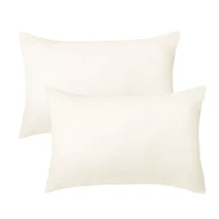 PiccoCasa Soft 2pcs Pillowcases Microfiber No Wrinkle Pillow Case Cover Standard 20" X 26"